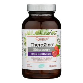 Quantum Research Thera Zinc Lozenges - Elderberry - 60 Lozenges