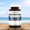 Magnesium Glycinate & Malate Complex w/Vitamin D3, 100% Chelated for Max Absorption, Vegetarian – Bone Health, Nerves, Muscles, 120 Capsules, 60 Days